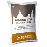 Massetto Leggero NHL: estrih na osnovi naravnega hidravličnega apna